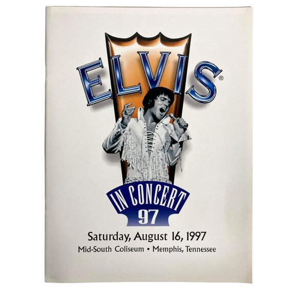 Elvis The Concert 1998 Tour / Elvis In Concert 97 (2) Program Books Memphis + - Picture 4 of 16